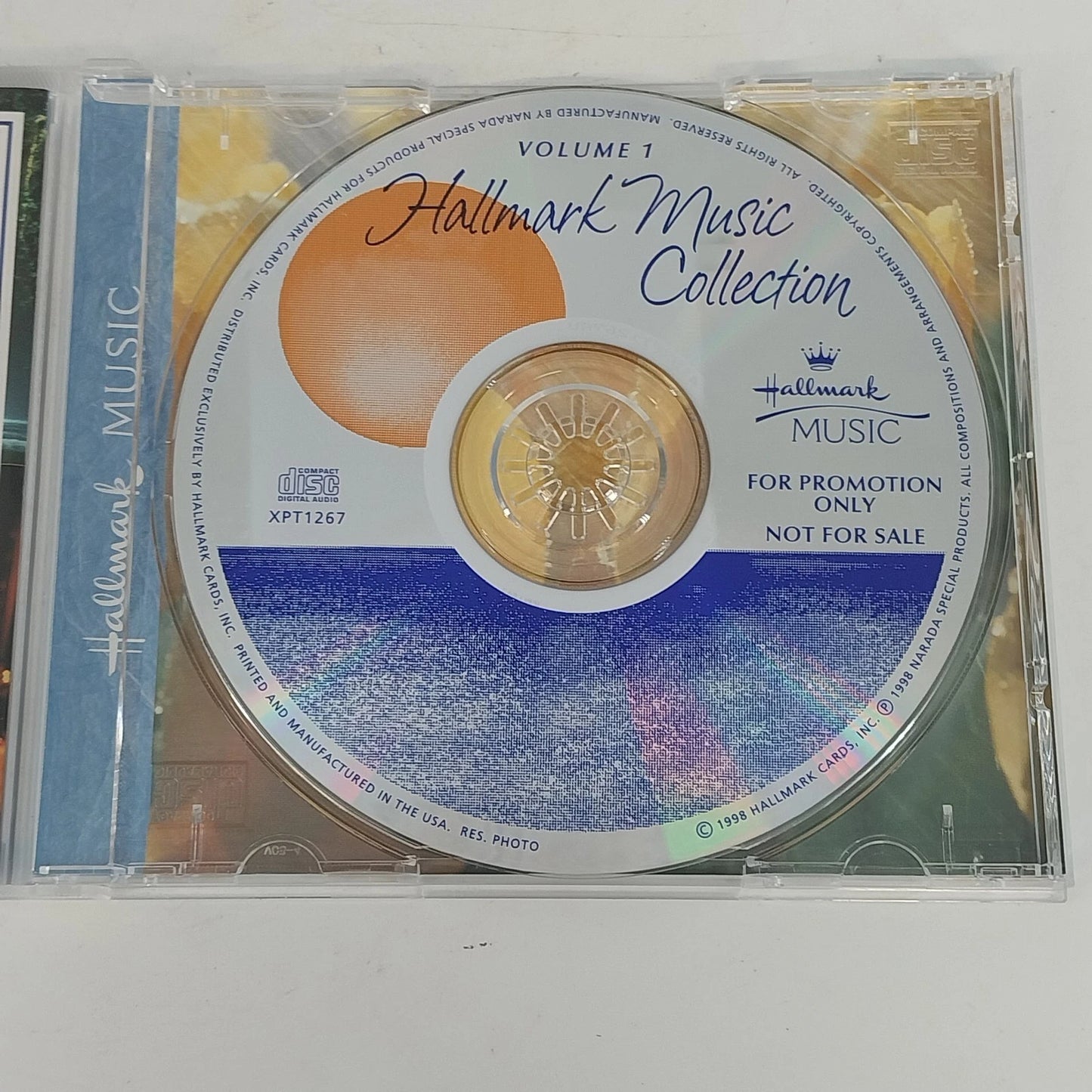 Hallmark Music Collection Vol. 1 & Vol. 2 2 CD Relaxing Instrumental Music 1990s