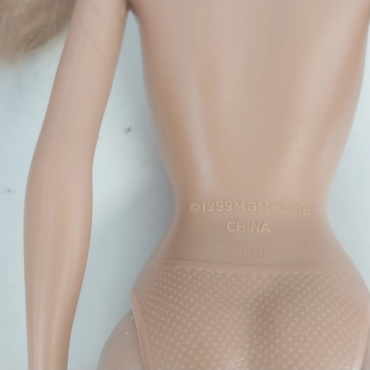 Vintage Barbie Doll Mattel 1999 Body 1998 Head Nude Bendable Knees