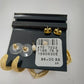 3 Pairs Gold Tone Earrings Heart Round Oval Pierced The Avenue Collection