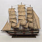 Assembled Model Cutty Sark Clipper Ship Wood Construction Canvas Sails 30" Long