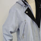 Braetan Women's Outwear Lined Windbreaker Blue Coat Small Jacket Full Zip Hood