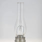 Aladdin 23 Kerosene Mantle Lamp Brass Burner Colonial Squares Clear Reservoir