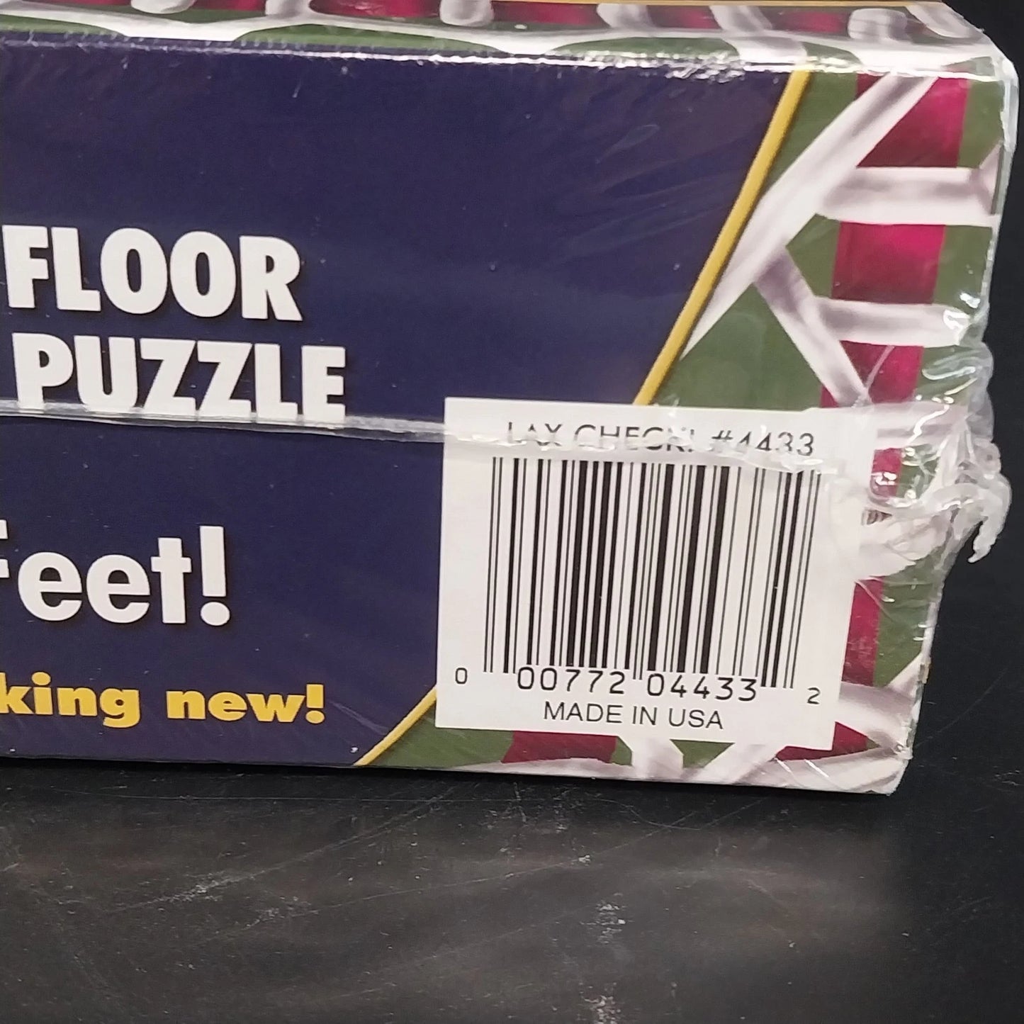 Melissa & Doug Lax Check Lacrosse Floor Puzzle 48 Pieces 2 Ft x 3 Ft Sealed NOS
