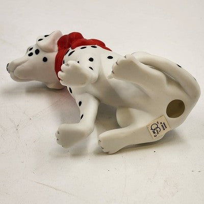 Department 56 Santa Winter Silhouette Dog’s Best Friend Dalmatian Figurine 1996