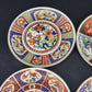 Japanese Imari Porcelain Plates 6.25" Set of 4 Hand Painted Gold Gilt Vintage