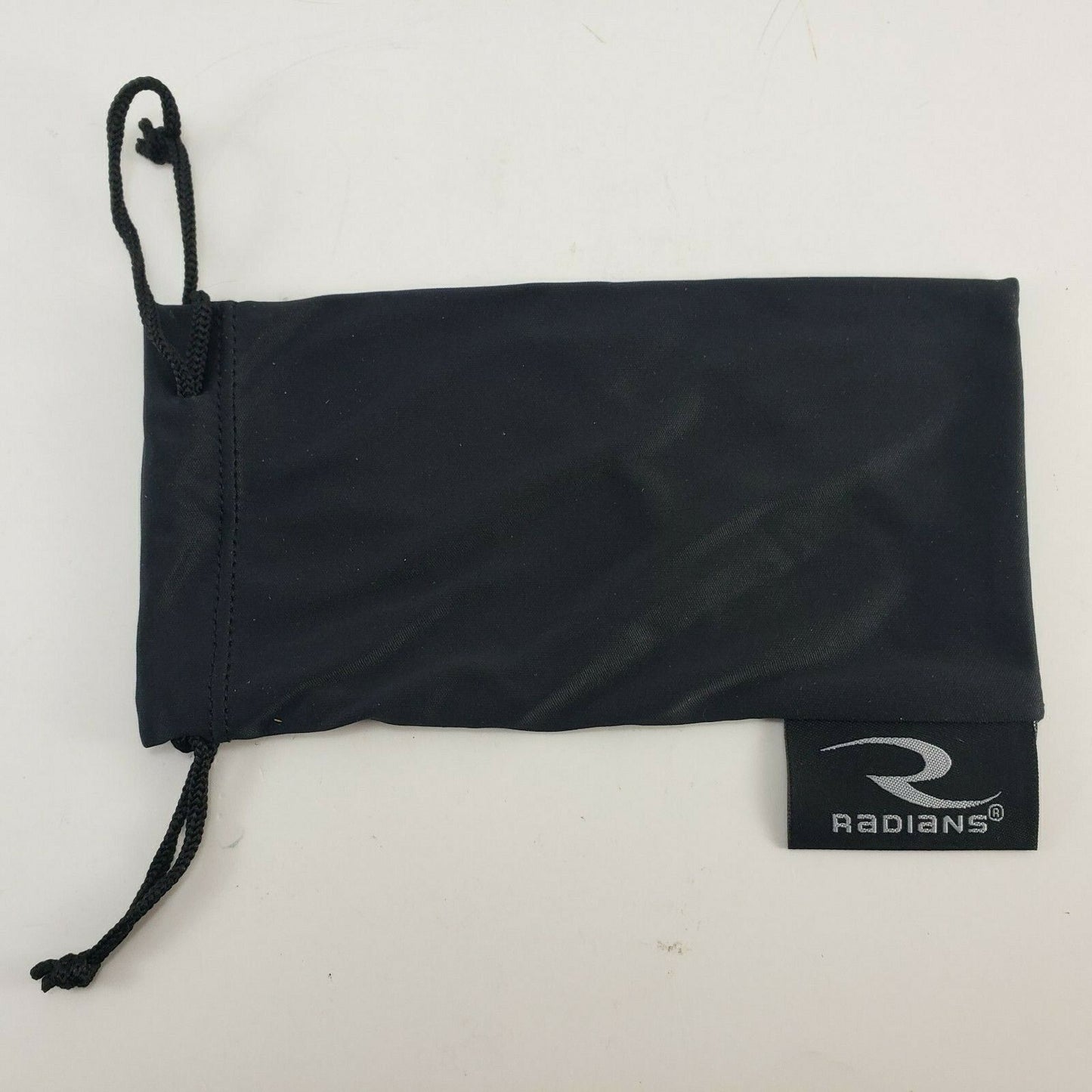 Radians Eyeglasses Case Black Microfiber Bag Drawstring Closure Sunglasses