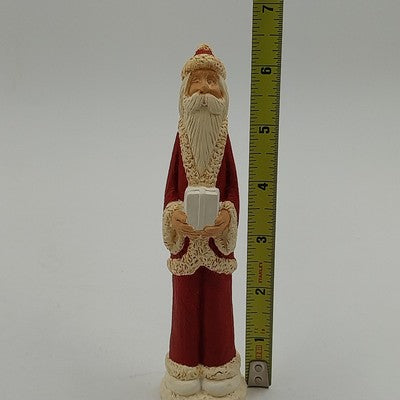 5 Ceramic Bisque Ornament Statue Figurines Thin Silhouette 6.5" One is Painted