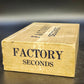 Factory Seconds Number 30 Empty Cigar Box Cardboard Hinged Storage 8.5" Vintage