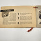 1952 Zenith TV Manual Original New World Entertainment How to Operate