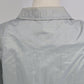 Haband Outwear Windbreaker Women's Silver Gray Metallic Crinkle Jacket Medium