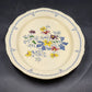 Ridgway’s Cornwall Oval Platter 14" Blue Gadroon Edge Floral Center Sheldon UK