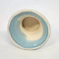Floral Ceramic Salt Pepper Shakers Candle Holder Tray Set Cottage Taiwan Vintage