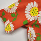 Hawaiian Shirt Men's Orange Colorful SS Button Down Sunflowers Homemade Large?