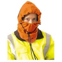 Plush Fleece, One Size, Hi Vis Orange, 3IN1 Winter Liners