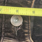 Ruff Hewn Brown Pants Womens Size 10 Cotton Faux Suede Feel Straight Leg Classic