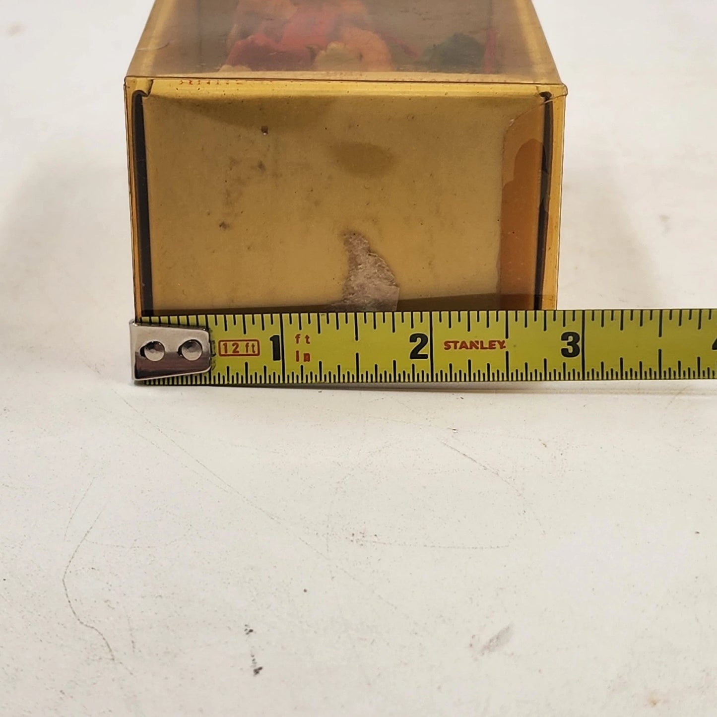 Gordon Fraser 1984 Brown Dog Candy Cane Scarf Ceramic Christmas by Schmid