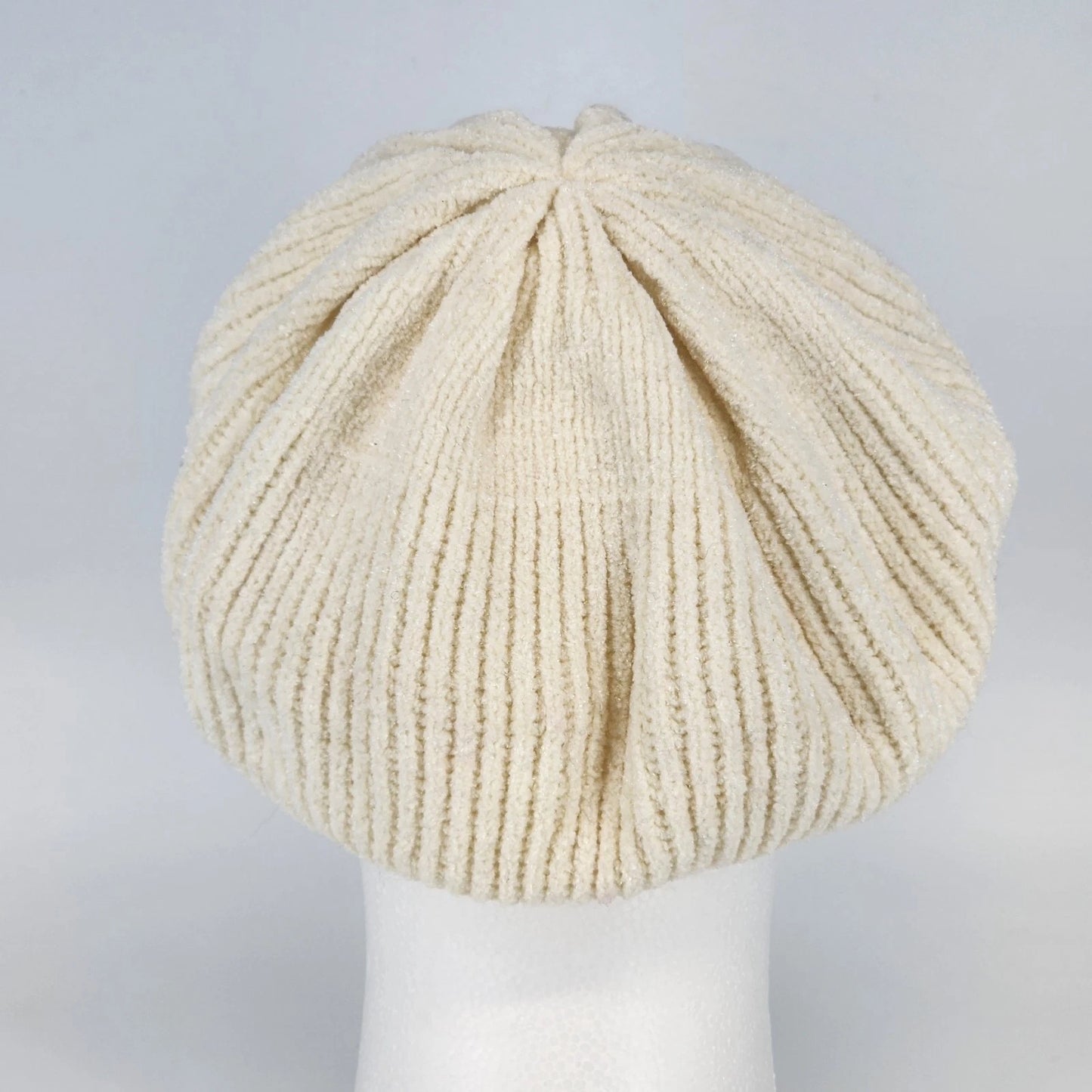 Merona Cream White Knit Beret Hat Soft Winter Cap