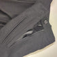 SK & Company Solid Black Silk Pleated Front Dress Pants Size 12 Side Zip China