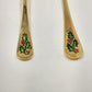 Classic Traditions Goldtone Hollyberry 4pc Serving Set w/ Box