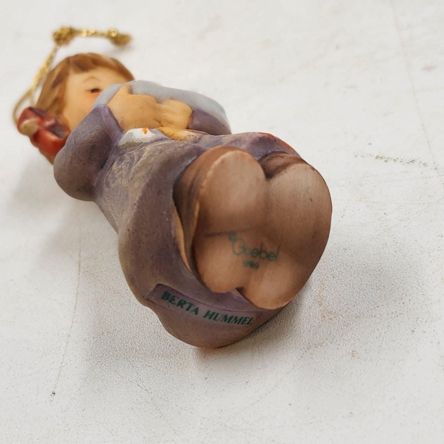 Berta Hummel's Lullaby for Dolly Ornament Ashton Drake Studio Series 14 1999