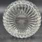 Heavy Serving Bowl Gorham Althea Cut Lead Crystal 7.5" Sunflower Diamond Pattern