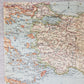 Lands of the Eastern Mediterranean Map National Geographic January 1959