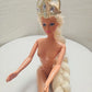 Barbie Rapunzel Doll 1997 Long Blonde Hair Crown Mattel