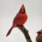 Backyard Brilliance Northern Cardinals Audubon Coll by Richard Lawson Numbered