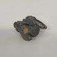 3Pcs Pewter Pelican Alligator Whimsical Creature Miniature Animal Figurines