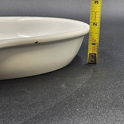 Corelle Coordinates Callaway Ivy 9" Deep Pie Plate Stoneware w/ Handles