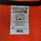 High Visibility Orange Mesh Safety Vest Vertical Reflective Strip Fits Most New