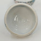 Chinese Hand Painted Porcelain Covered Bowl Pink Blue Floral Ginger Pot Jar Vtg