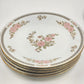 11 PC Floral Mist Fairfield Fine China Set 5 Dinner + 6 Bread Plates Yung Shen