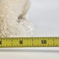 Sherpa Lined Beanie Hat Cream White Thermal Winter Fleece Cap