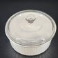 Corning Ware French White 2.5 Quart Round Casserole Dish F-1-B with Glass Lid 9"