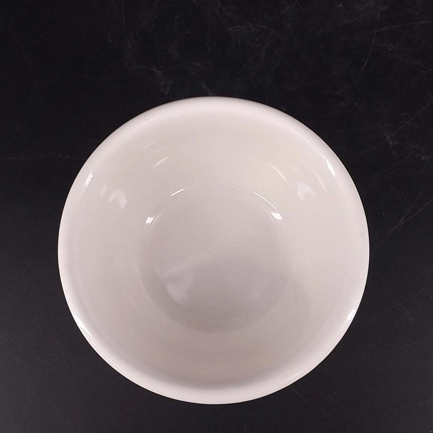 JCPenney Home White Ceramic Ramekin Bowl 4" Round Custard Dessert Baking Dish