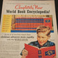 World Book Encyclopedia Completely New Gosh It's Got Everything 1948 Print Ad