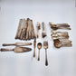 Wm Rogers La France Silverplate Flatware 12 Place Setting 77 Pc Set AA