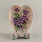 Ceramic Figurines Floral Player Cards Suites Decorative Standing Pieces Set of 4