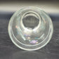 Pfaltzgraff April Floral Highball Tumbler 6.25" Clear Glass Pastel Flowers Vtg