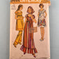 Simplicity 9444 Vintage Sewing Pattern 1971 Misses Maternity Dress Pants Scarf