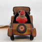 Dept 56 Toys in the Attic Santa in Car Tin Figurine Vintage
