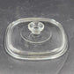 Pyrex A9C Clear Glass Lid Cover Fits A2B A3B A8B 9" Corning Ware Casserole