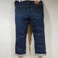 Levi's Women's Capri Jeans Size 28 Cuffed Dark Wash Denim Stretch 33" x 22"