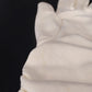 Women's White Stretch Dress Gloves Ruched Wrist Formal Wedding Tea Length Vtg