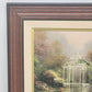 Thomas Kinkade Lilac Gazebo Limited Edit Canvas 12x16 Hand Highlighted 259/2950