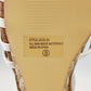 Forever JOJO-24 Sandals Women 8 White Floral Applique Open Toe Ankle Strap NWT