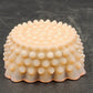 Fenton Hobnail Pastel Pink Milk Glass Candy Dish 4.25" Square Compote Vintage