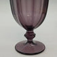 Libbey Fundamentals Classic Colorings Violet Glass Goblets 4 Pieces 16 oz Boxed