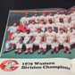 1976 NL Championship Series Program Cincinnati Reds vs Philadelphia Phillies MLB